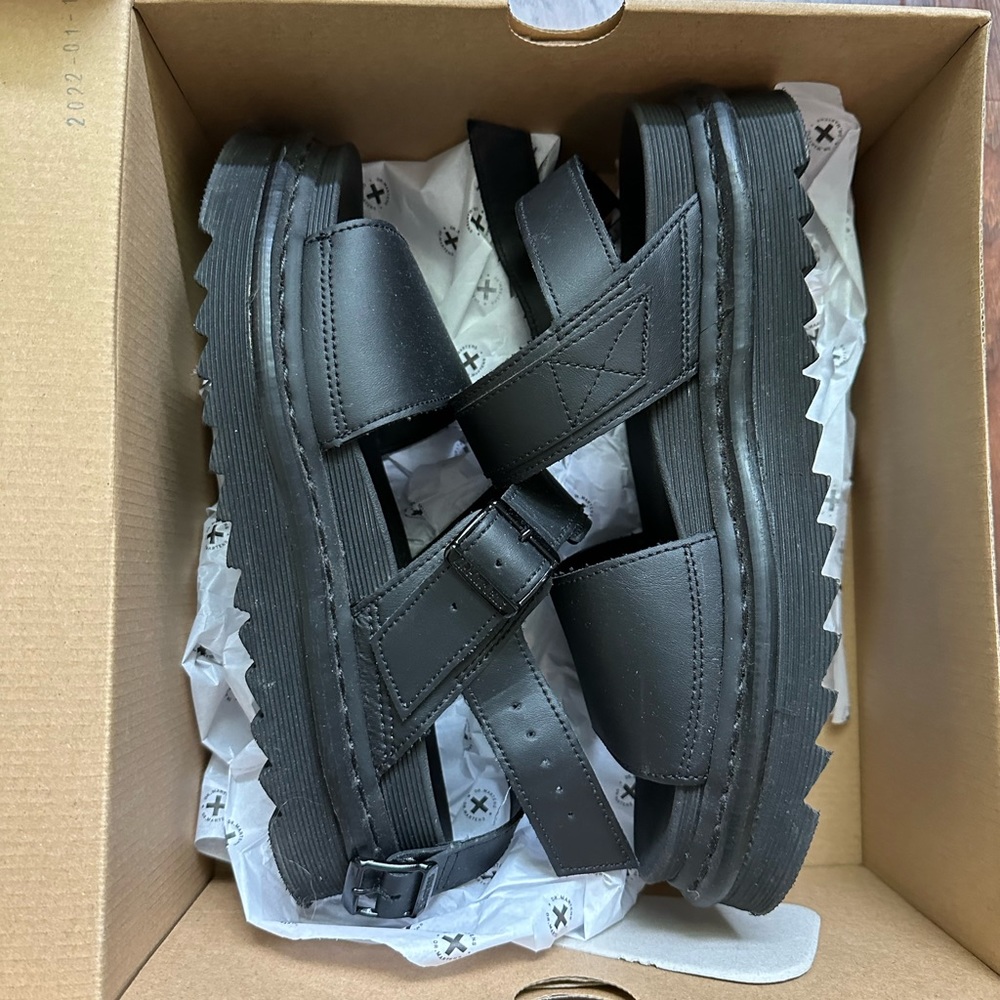 Dr. Martens platform sandals